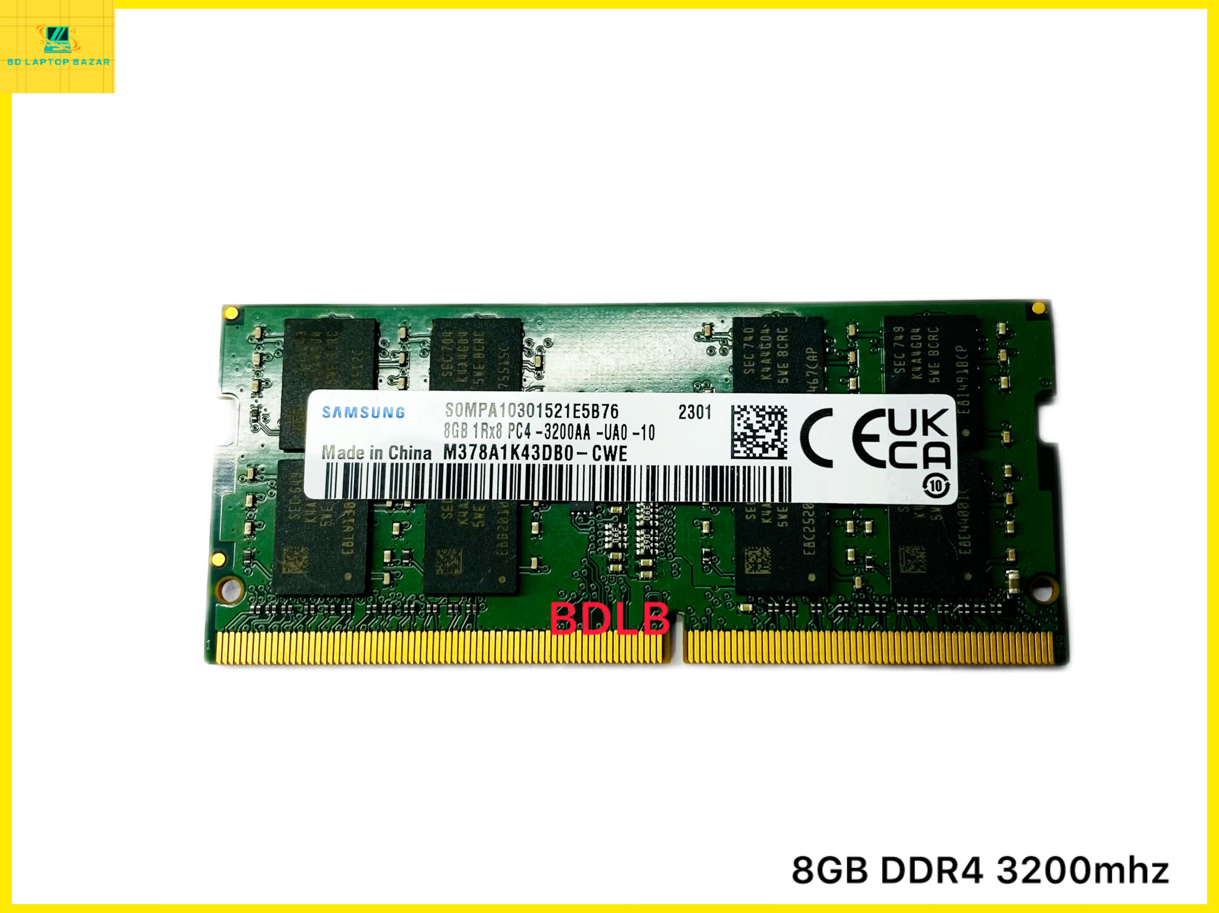 Samsung 8GB DDR4 3200MHz Laptop RAM