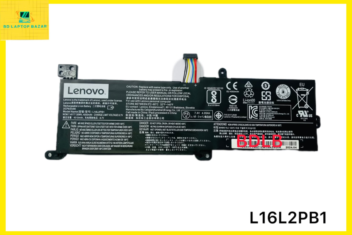 Lenovo L16M2PB1 L16L2PB1 Battery For Lenovo Ideapad 320-15ISK 320-14AST/IAP/IKB/ISK Series