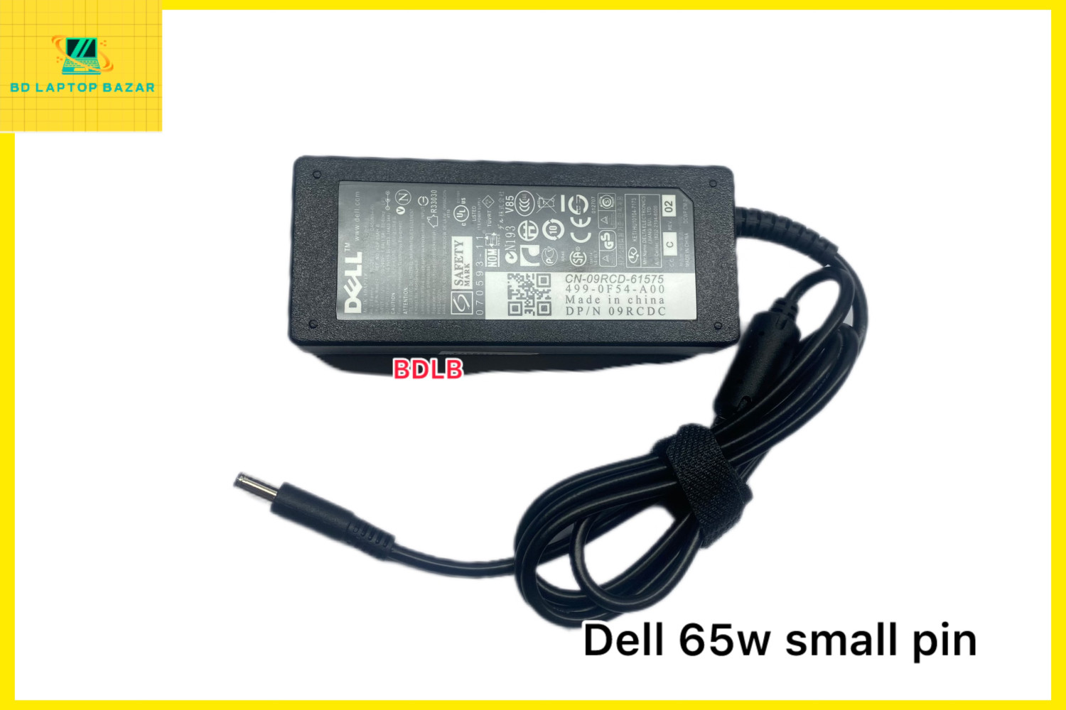 Dell 65W 3.34A Small Port Power Charger Adapter