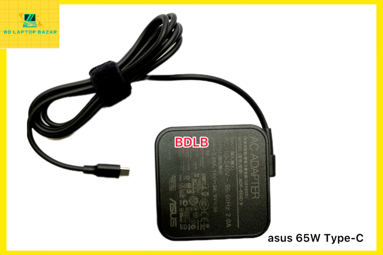 Asus AC65-00 65W Type-C Black Laptop Original power Adapter