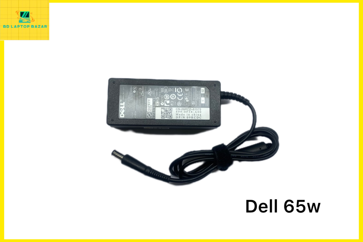 DELL 19.5V 3.34A 65W Big Port Laptop Charger Adapter For Dell Laptop