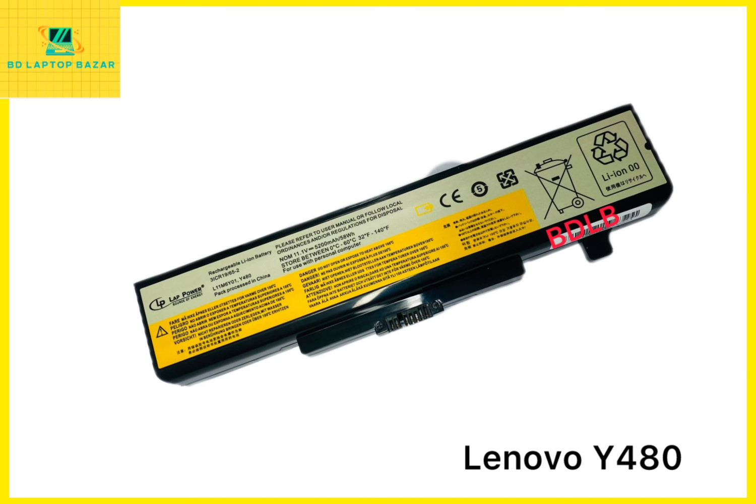 Battery for LENOVO G480 G580 G585 Y480 Y580 V480 V580 V580C BATTERY