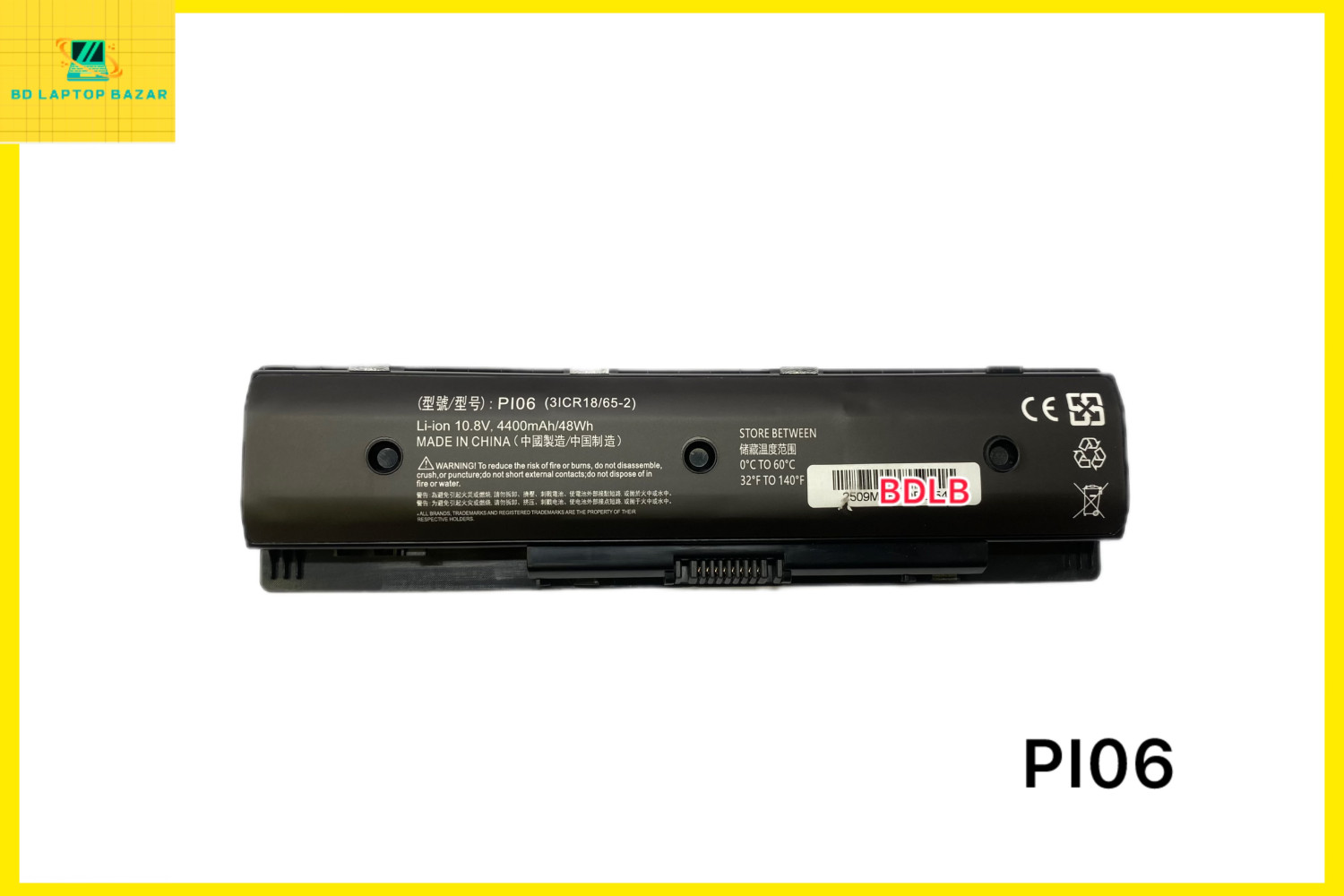 PI06 Battery For HP Pavilion 14 15 17 Envy 15 17 Series