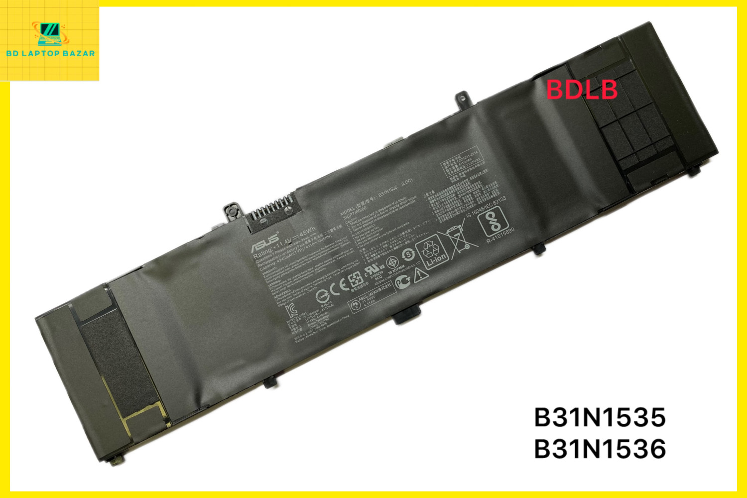 Asus B31N1535 Battery For Asus Zenbook UX310UA UX310UQ UX310UQK UX3410UA UX410UQ UX410UQK Series