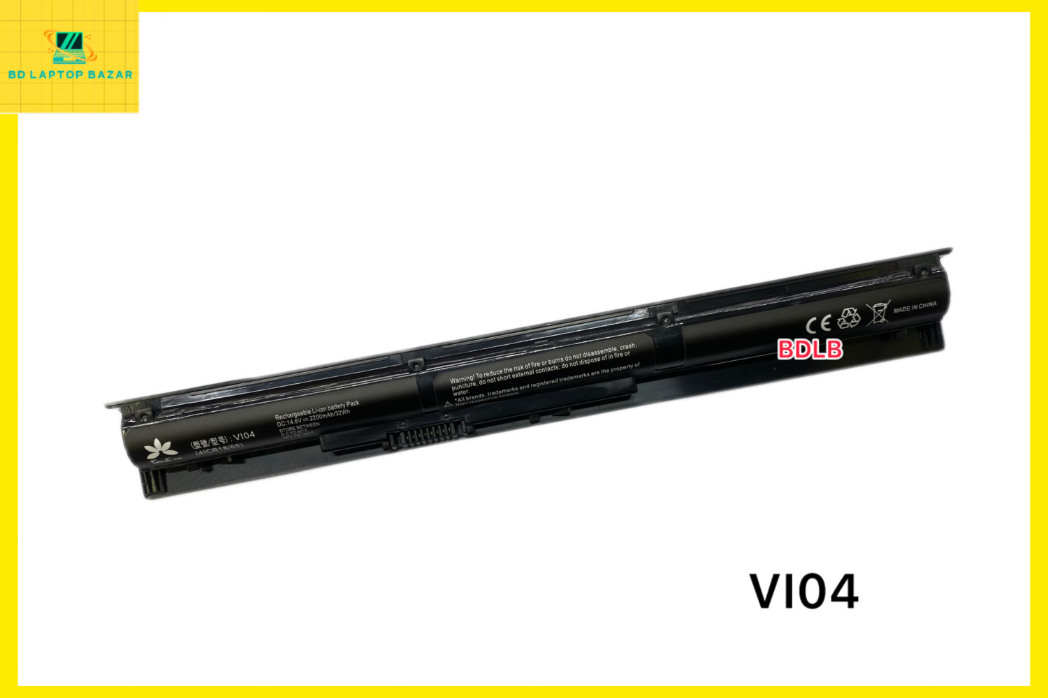 Hp VI04 Battery For HP Envy 14 15 17 HP Pavilion 15 17 ProBook 440 G2 445 G2 450 G2 455 G2 Series