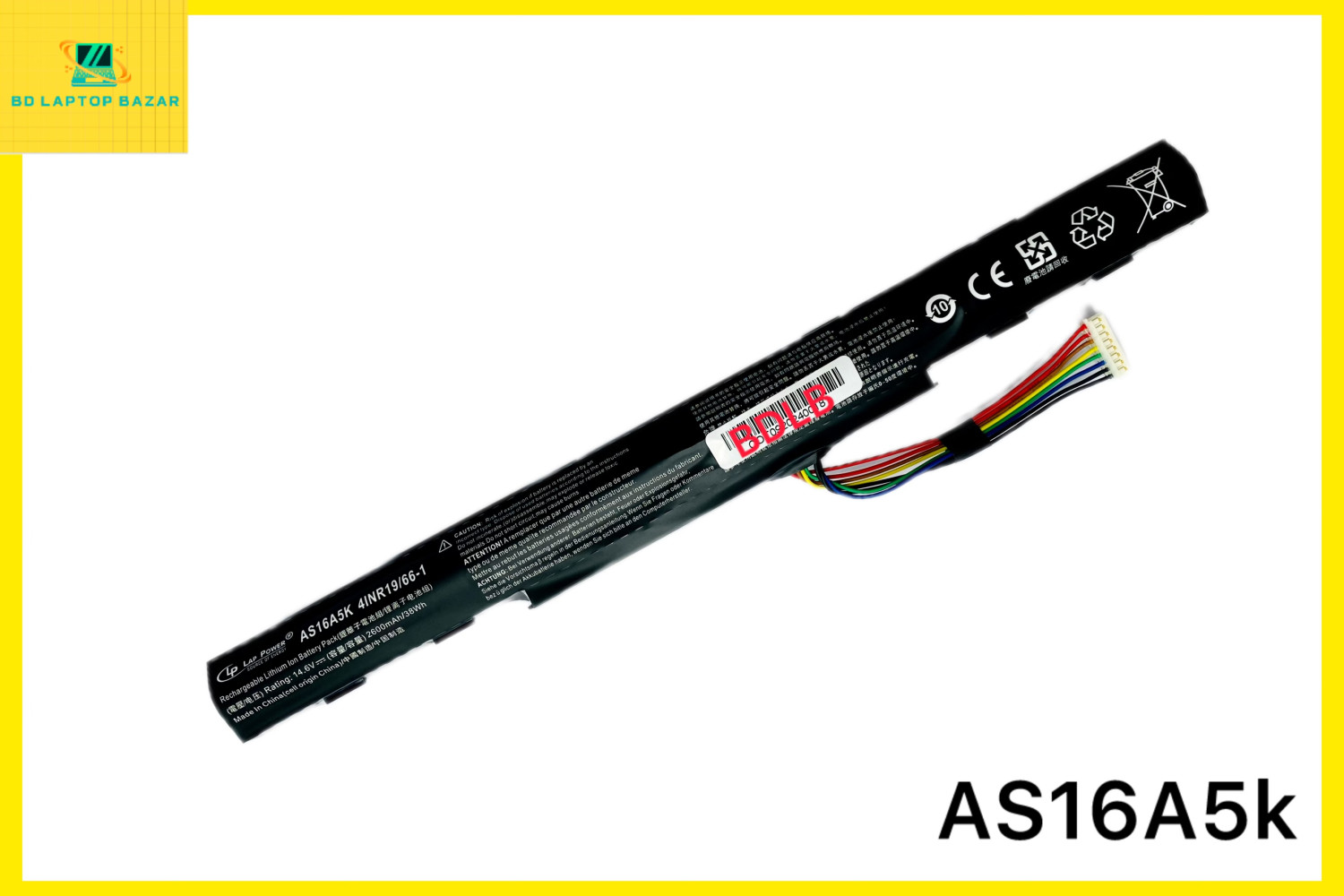 Acer AS16A8K Battery For Acer E15 E5-475G E5-475 E5-523 E5-553 E5-575 E5-575G Series