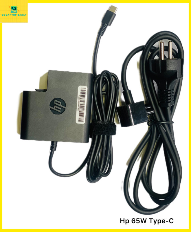 HP USB Type-C 65 Watt Travel Power Adapter