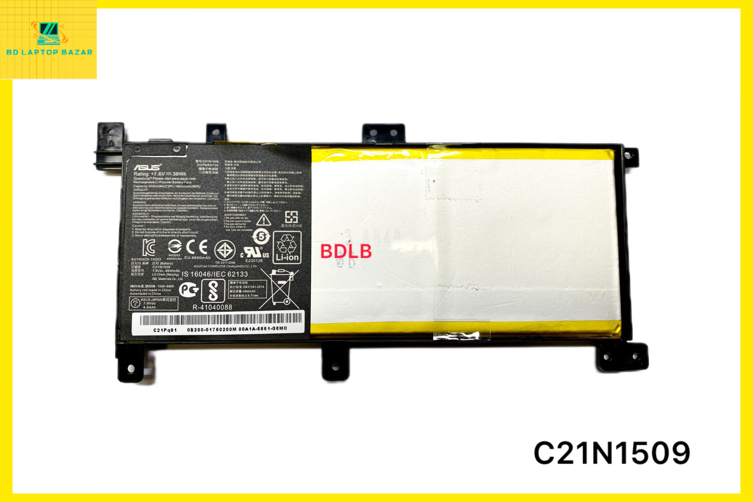 Asus C21N1509 Battery For Asus Vivobook X556 X556UA X556UF X556UB X556UQ X556UR